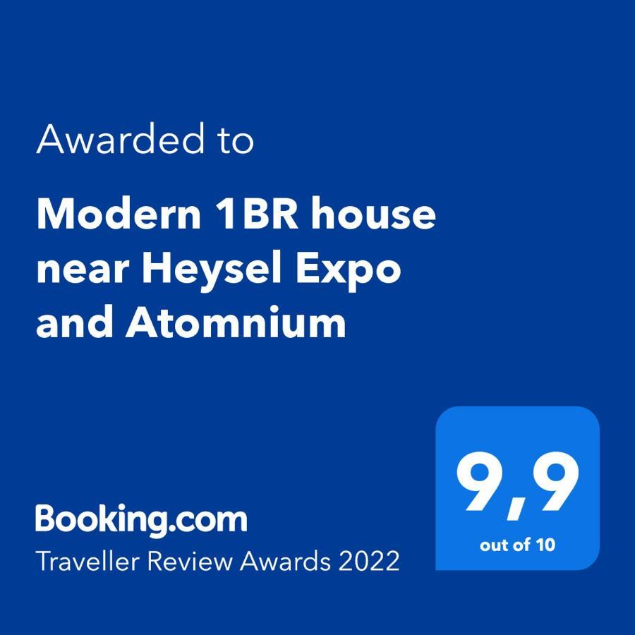 Modern 1Br House Near Heysel, Expo, Palais 12, Atomium, Uzvub Et Stade Roi Baudouin Apartman Wemmel Kültér fotó